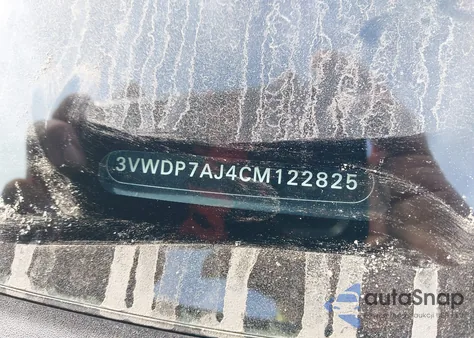 2012 Volkswagen Jetta 2.5L Se из США, поврежденный, VIN 3VWDP7AJ4CM122825